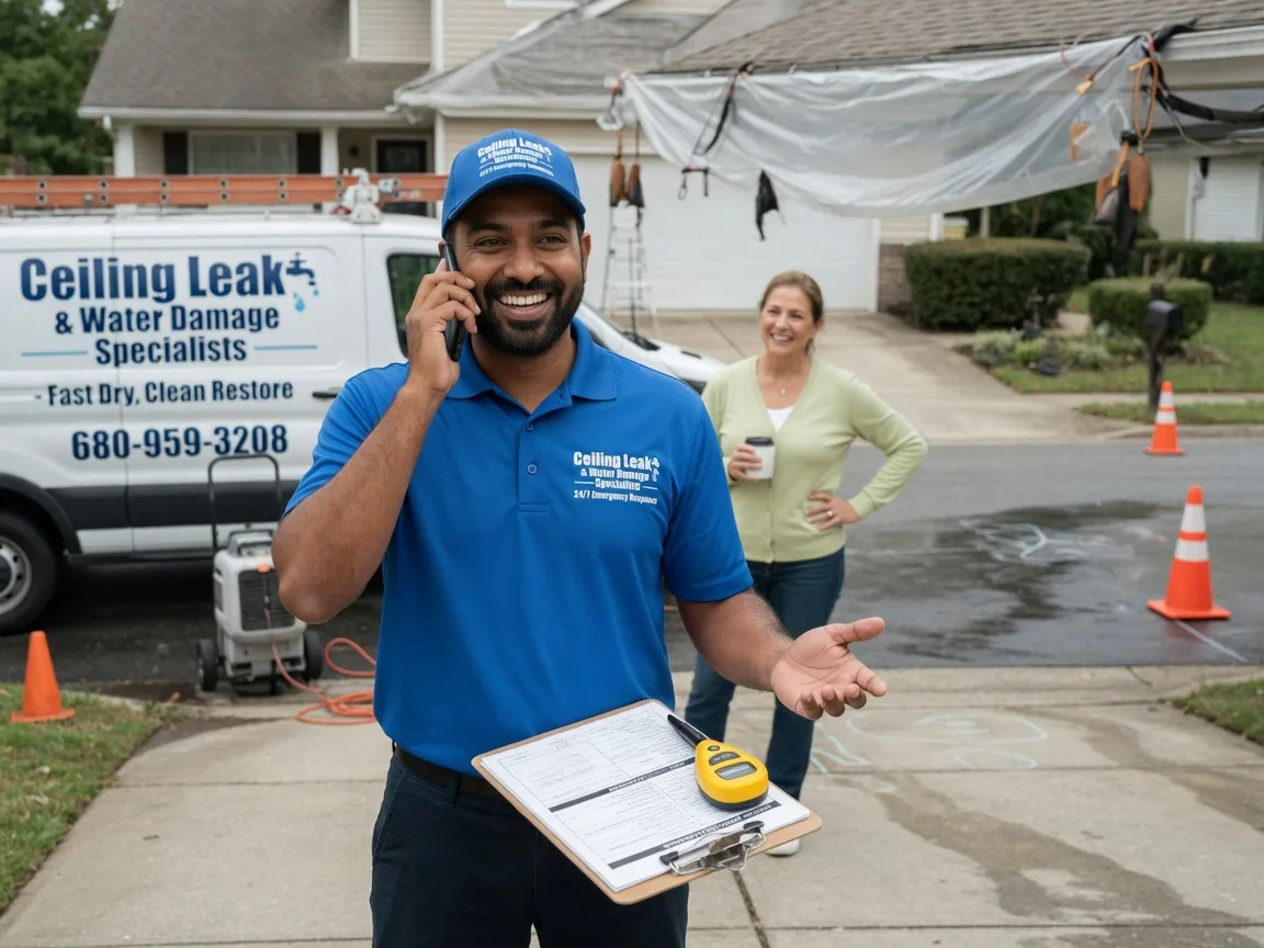 Ceiling Leak Cleanup Bordentown, NJ FAQs